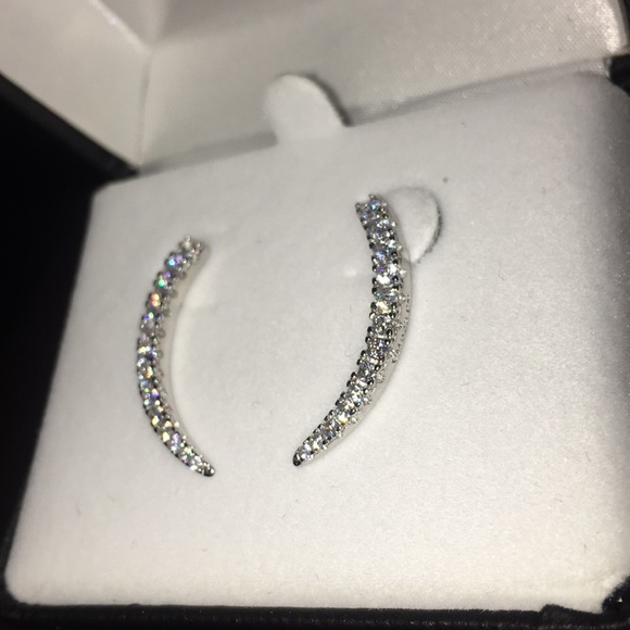 925 Silver Earrings - Picture 2 of 2